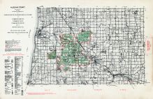 Allegan County, Michigan State Atlas 1955